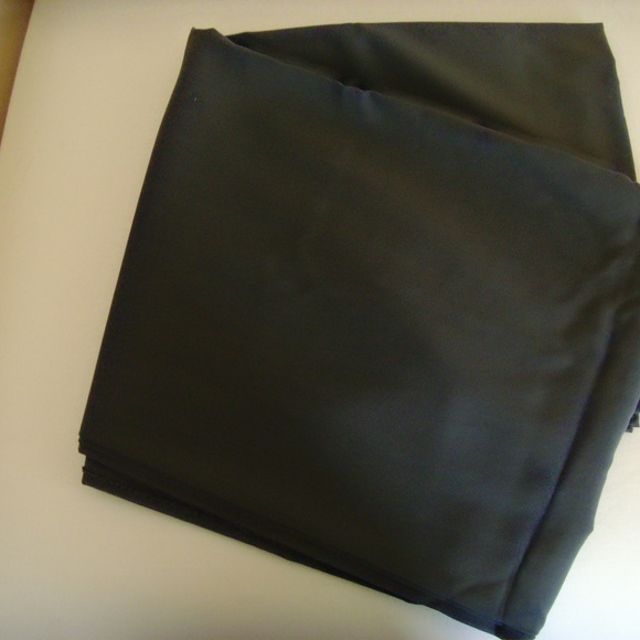 Pure Silk Chiffon Fabric in Gunmetal Gray (Deep Gray) - Picture 11 of 13